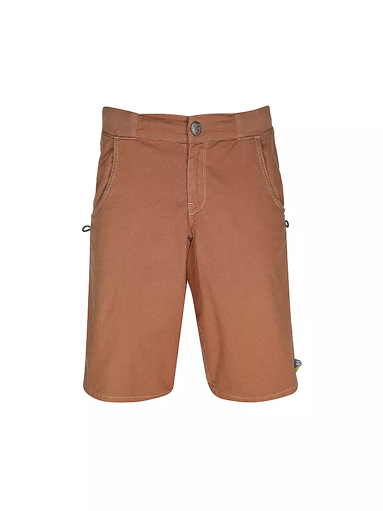 E9 | Herren Klettershort Kroc Flax | hellbraun