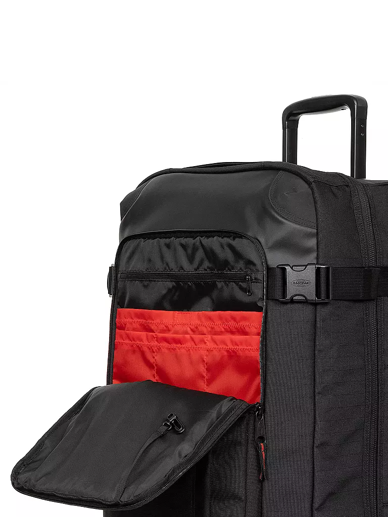 EASTPAK | Reisetrolley Tranverz L Cnnct Accent Grey | schwarz