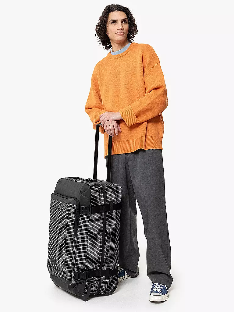 EASTPAK | Reisetrolley Tranverz M Cnnct  | schwarz