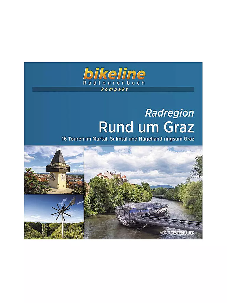 ESTERBAUER | Bikeline Radtourenbuch kompakt Radregion Rund um Graz 1:50.000 | keine Farbe