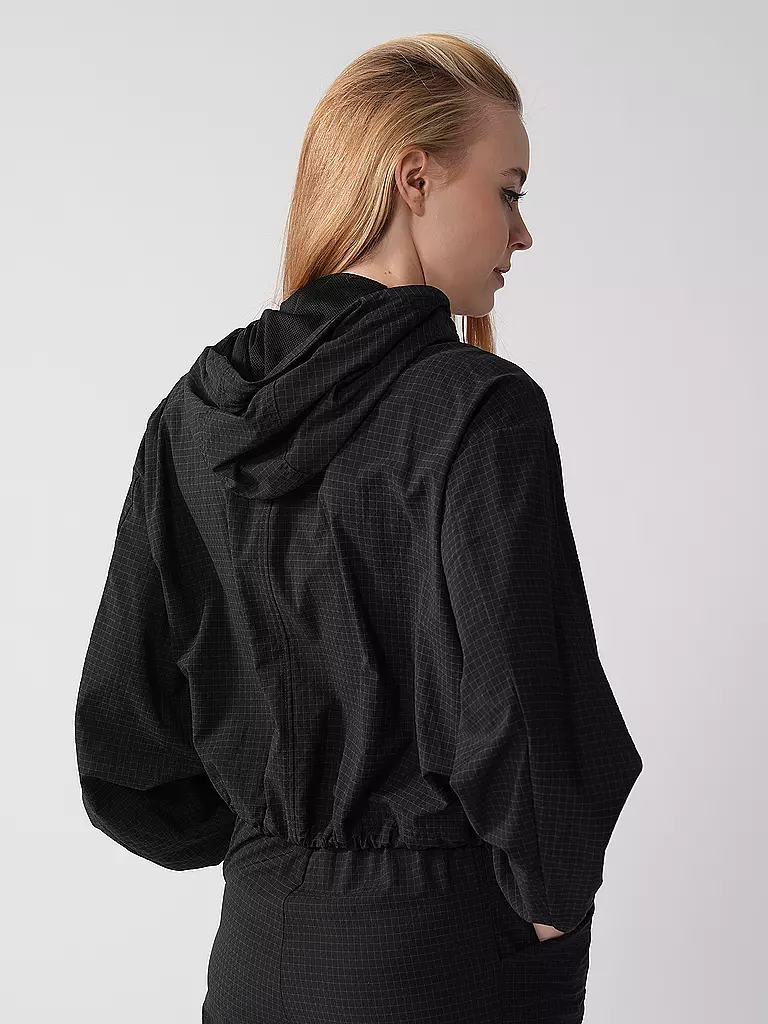 FABLETICS | Damen Fitnessjacke Cargo Ripstop  | schwarz