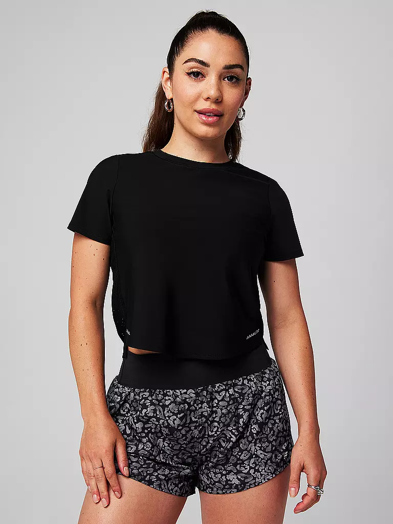 FABLETICS | Damen Fitnessshirt Essentials Air | schwarz