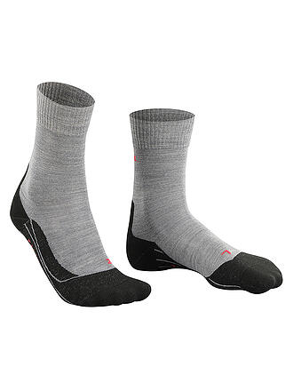 FALKE | Damen Trekking Socken TK5 Light Grey