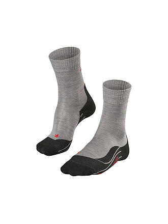 FALKE | Herren Trekking Socken TK5 Light Grey 