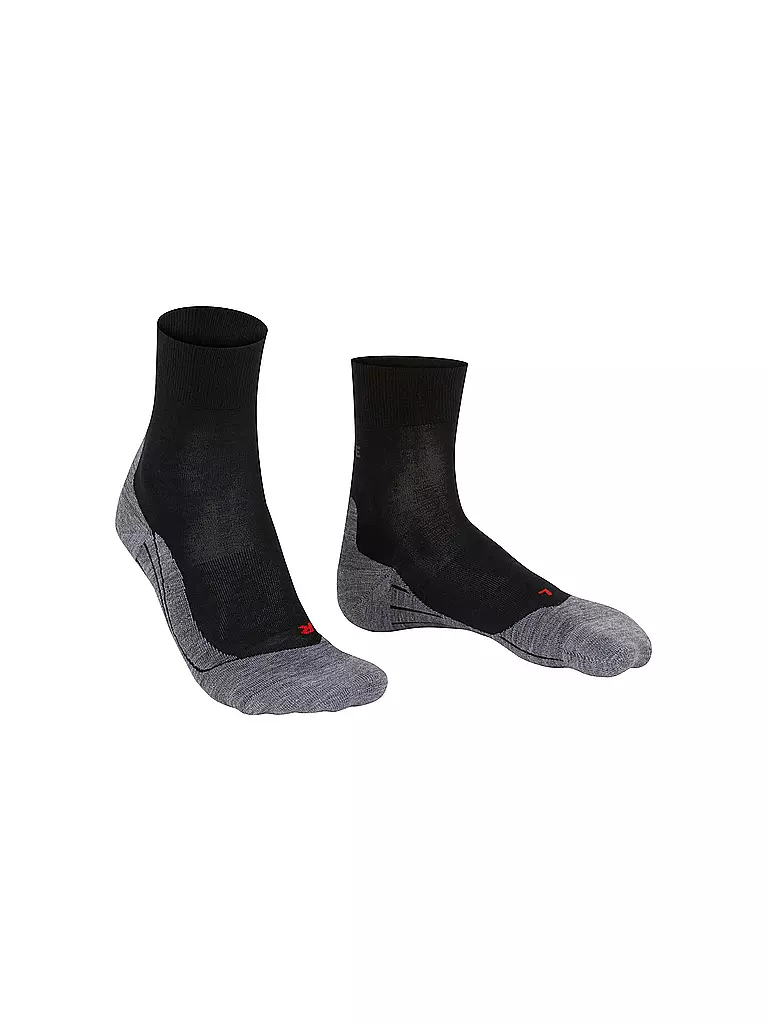 FALKE | Damen Laufsocken RU 4 Wool | schwarz