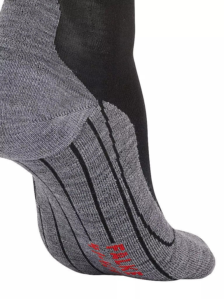 FALKE | Damen Laufsocken RU 4 Wool | schwarz