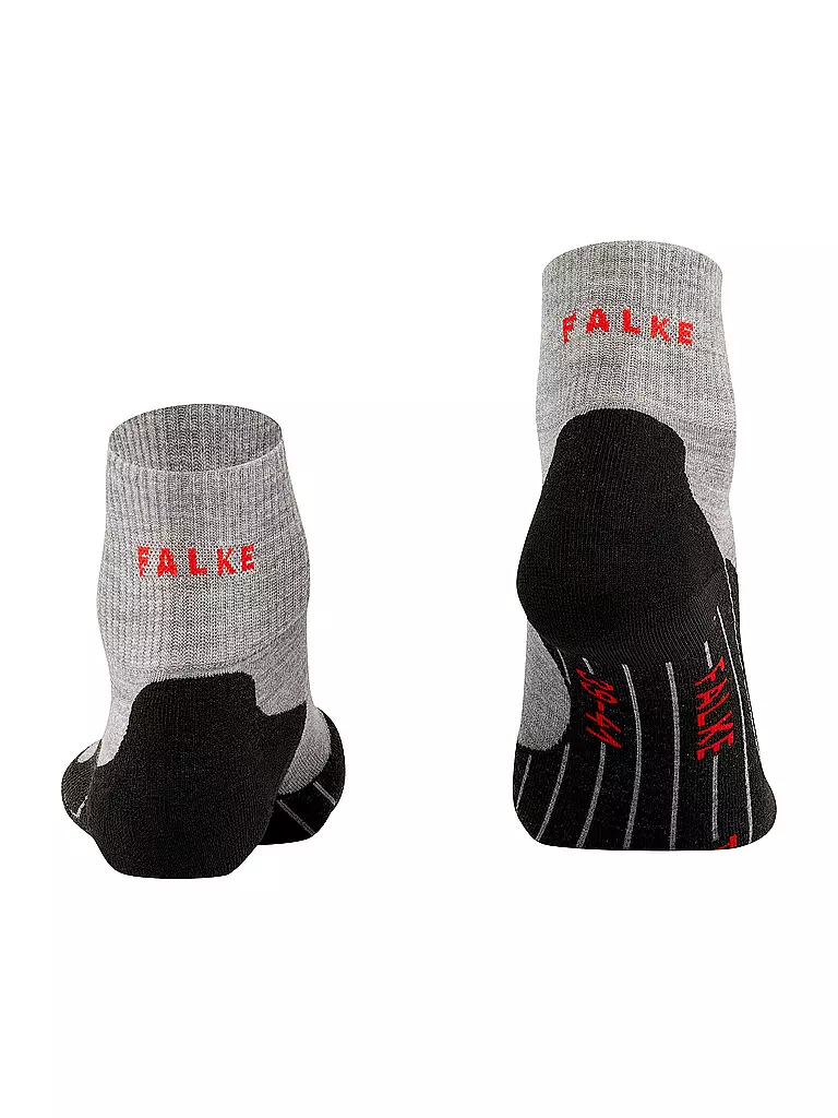 FALKE | Herren Outdoorsocken TK 5 Short | grau