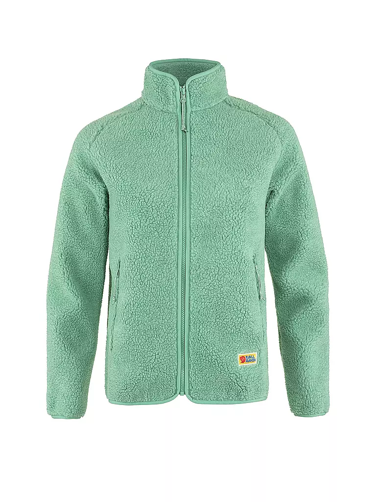 FJÄLLRÄVEN | Damen Fleecejacke Vardag Pile Fleece | mint