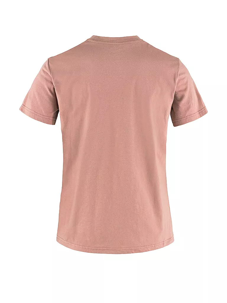 FJÄLLRÄVEN | Damen Funktionsshirt Fox Boxy Logo | rosa