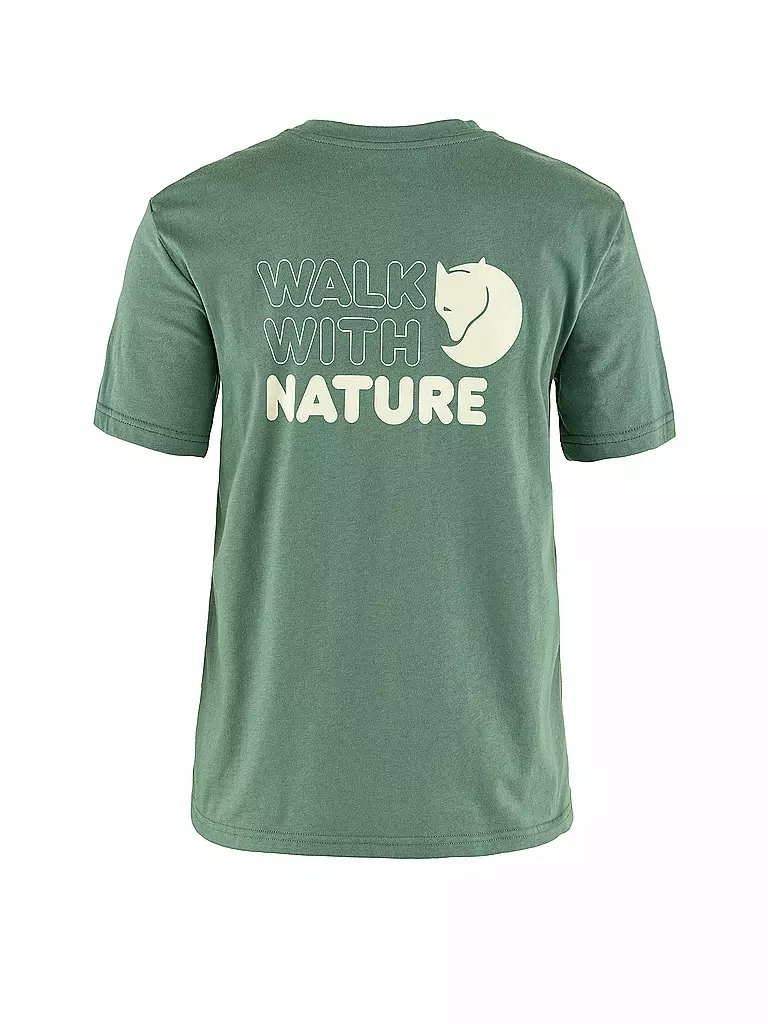 FJÄLLRÄVEN | Damen Funktionsshirt Walk with Nature | olive