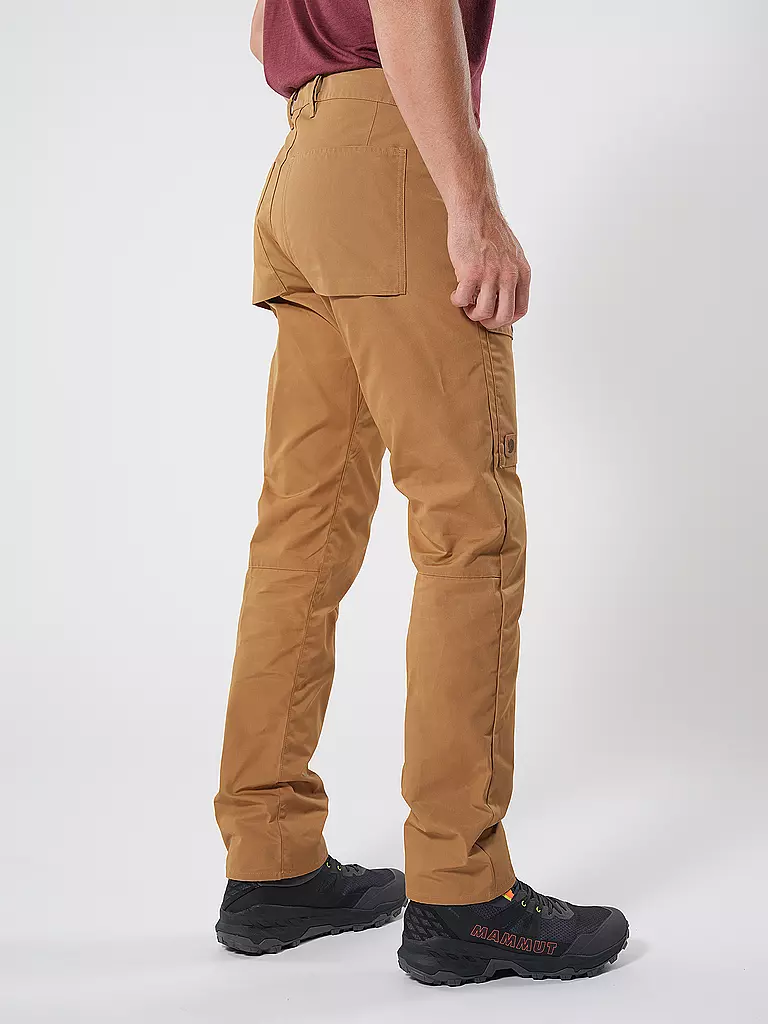 FJÄLLRÄVEN | Herren Wanderhose G-1000 Greenland Regulär | camel