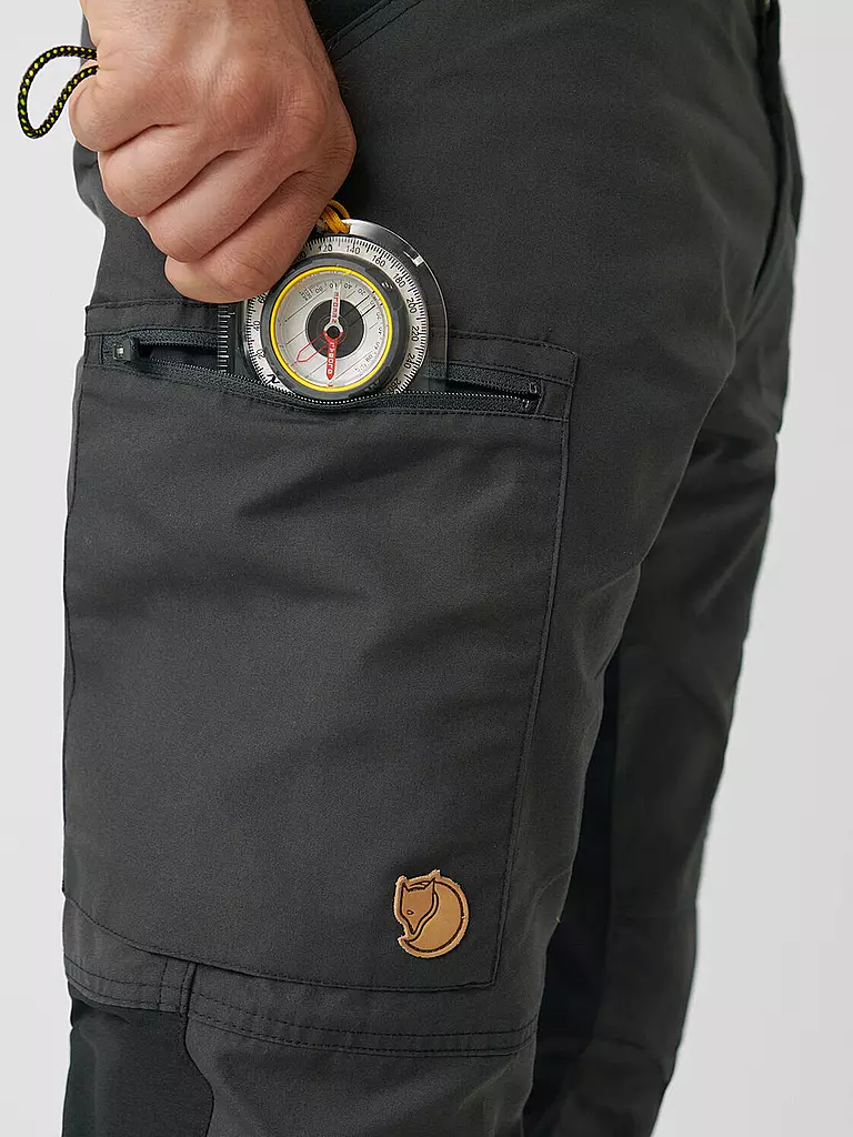 FJÄLLRÄVEN | Herren Wanderhose Kaipak | grau