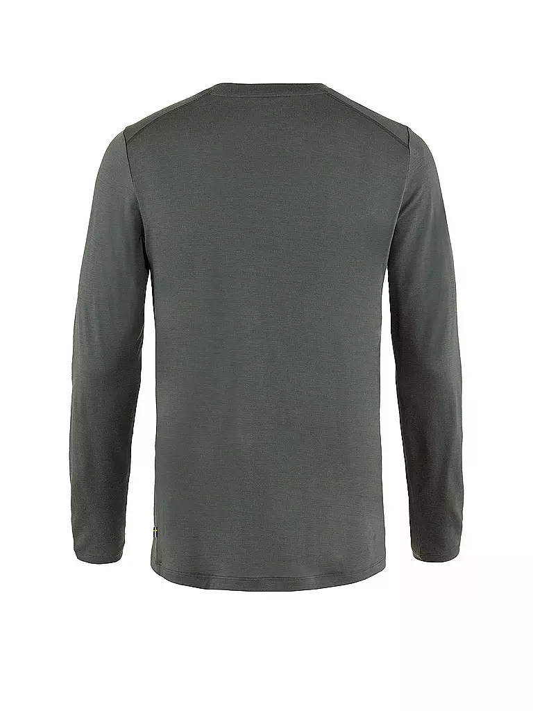 FJÄLLRÄVEN | Herren Wandershirt Abisko Wool | grau