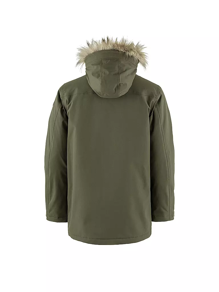 FJÄLLRÄVEN | Herren Winterparka Nuuk Lite Hoodie | dunkelblau