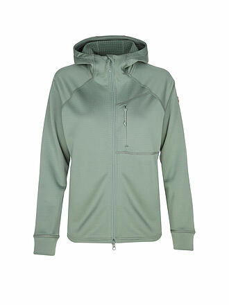 FJÄLLRÄVEN | Damen Fleecejacke Abisko Grid Fleece Hoodie