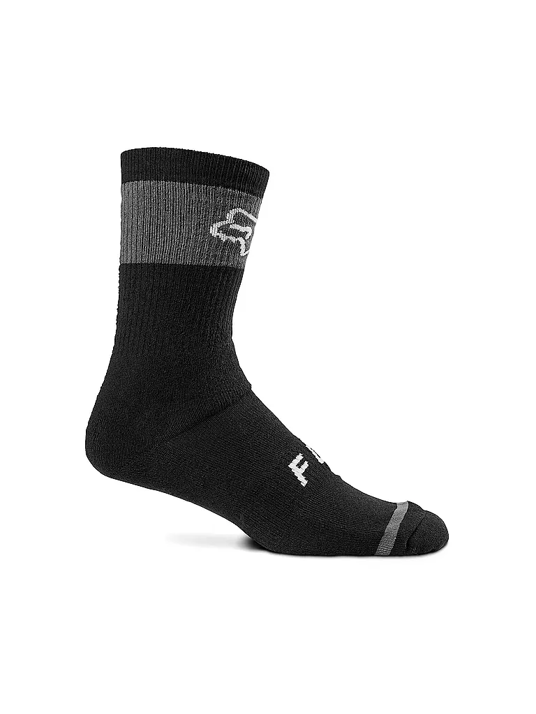 FOX | Herren Radsocken Defend Winter 8" | schwarz