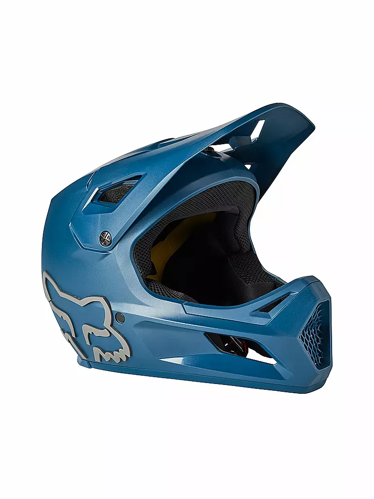 FOX Kinder Fullface MTB-Helm Rampage Youth blau
