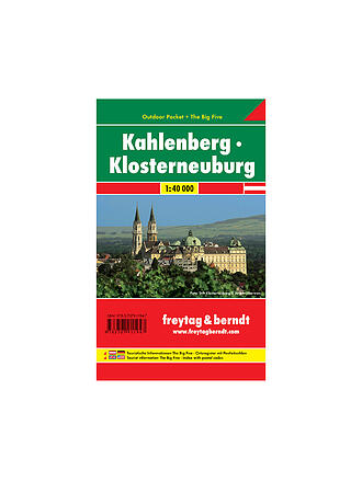 FREYTAG & BERNDT | Wanderkarte Kahlenberg - Klosterneuburg, Outdoor Pocket + The Big Five Maßstab 1:40.000