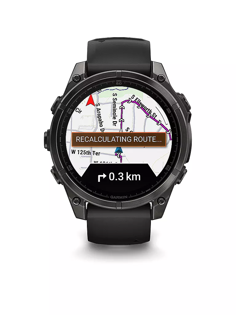 GARMIN |  GPS-Multisport-Smartwatch Fenix 8 Amoled Sapphire  47mm | grau