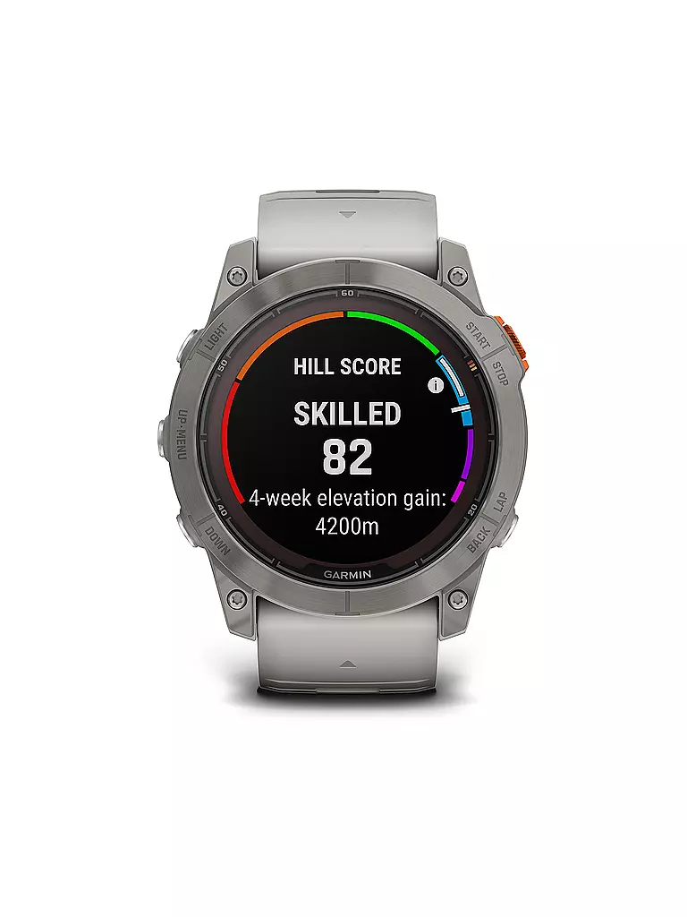 GARMIN | GPS-Multisport-Smartwatch Fenix 7X Pro Sapphire Solar | silber