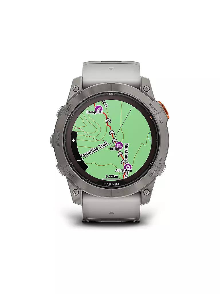 GARMIN | GPS-Multisport-Smartwatch Fenix 7X Pro Sapphire Solar | silber