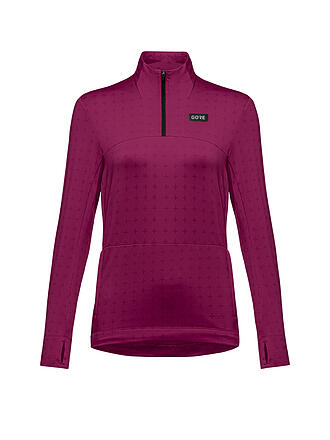 GOREWEAR | Damen Laufshirt Everyday Thermo 1/4 Zip