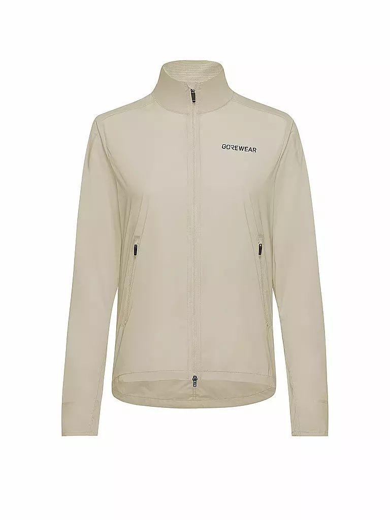 GOREWEAR | Damen Laufjacke Concurve Windbreaker | beige