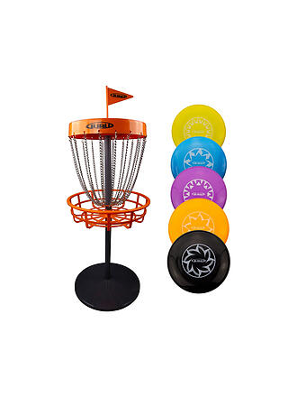 GURU | Guru Disc Golf Mini Basket-Set inkl. 5 Scheiben