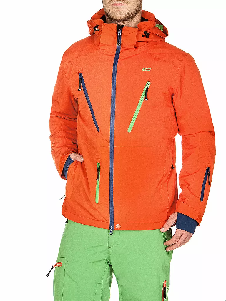 HOT STUFF | Herren Skijacke Haakon | orange