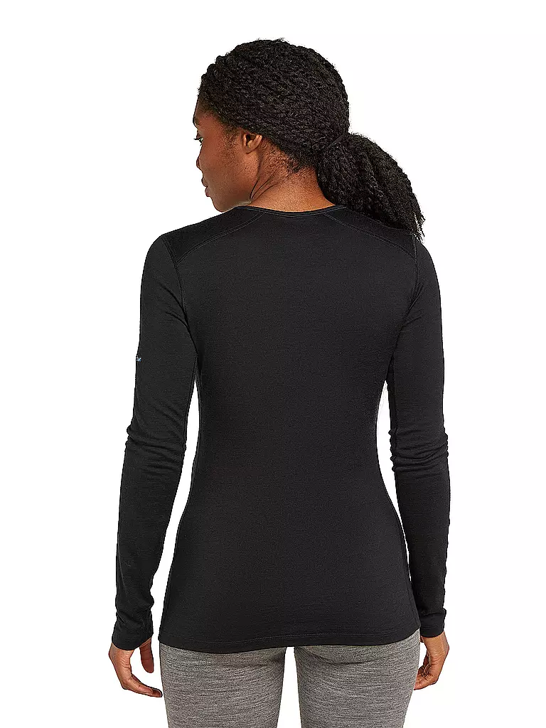 ICEBREAKER | Damen Funktionsshirt Mountain Pulse 200 | schwarz