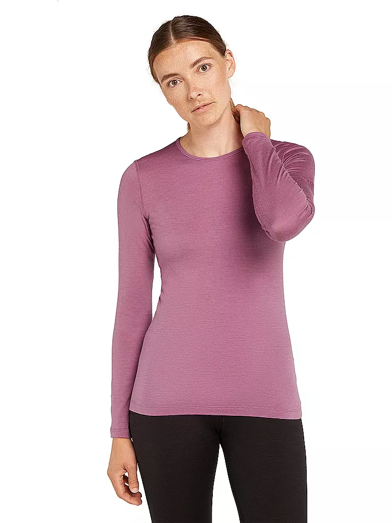 ICEBREAKER | Damen Unterzieh Shirt Oasis 200 | lila