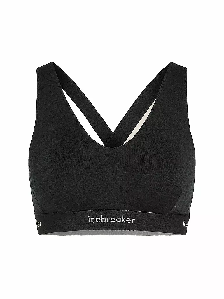 ICEBREAKER | Damen Unterziehshirt Sprite Racerback | schwarz