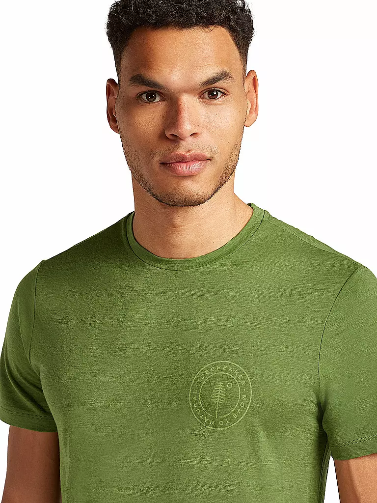 ICEBREAKER | Herren Funktionsshirt Hike 150 Tech | olive