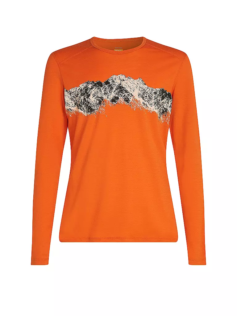 ICEBREAKER | Herren Funktionsshirt Merino 200 Oasis Thermo | orange