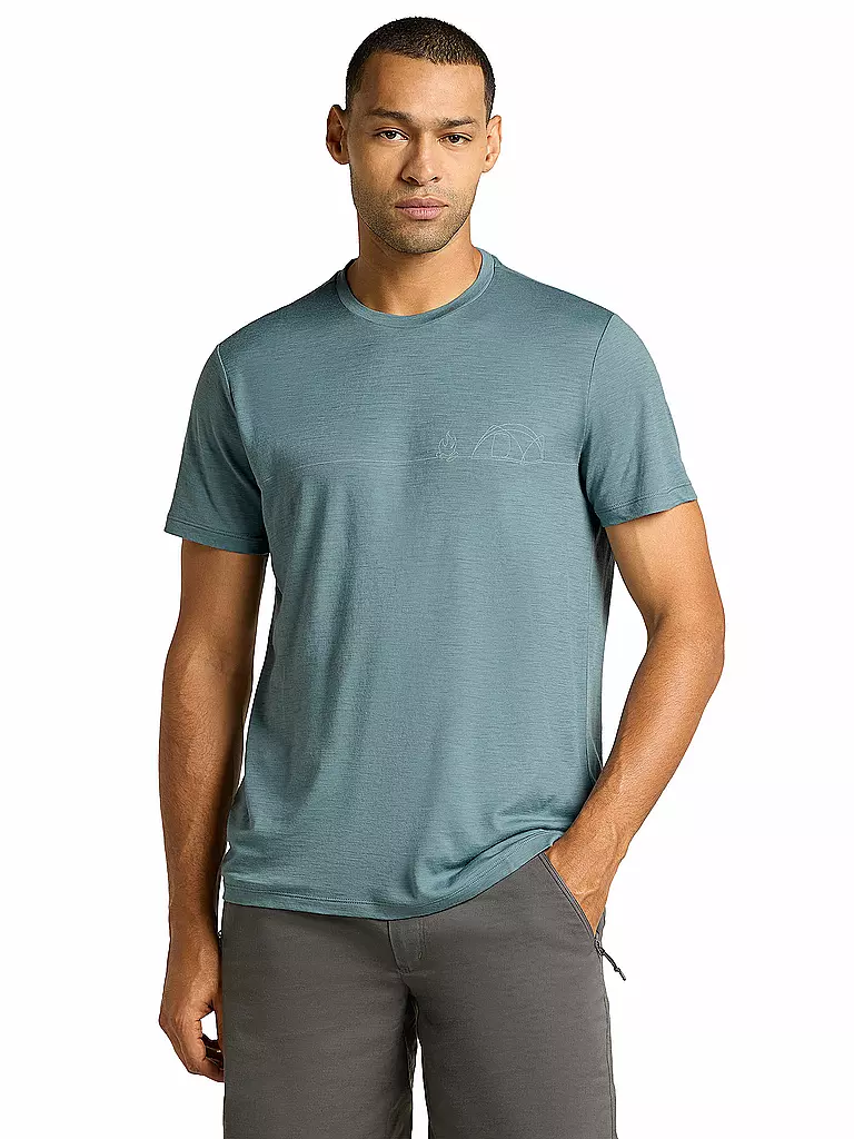 ICEBREAKER | Herren Funktionsshirt Sing 150 Tech | grau