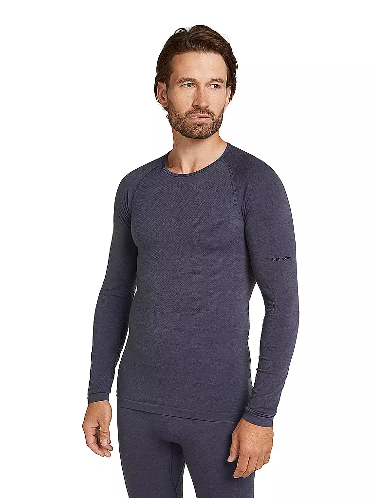 ICEBREAKER | Herren Unterziehshirt  Merino 260 ZoneKnit™ Seamless | grau