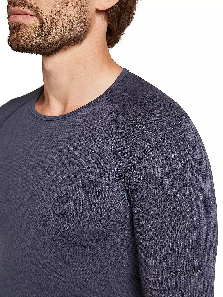 ICEBREAKER | Herren Unterziehshirt  Merino 260 ZoneKnit™ Seamless | grau