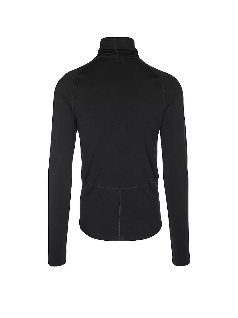 ICEBREAKER | Herren Unterziehshirt Merinofine Polar 300 Rollneck | schwarz