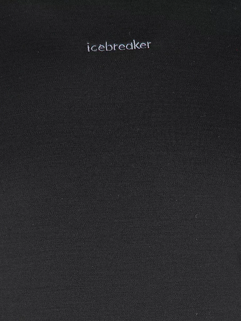 ICEBREAKER | Herren Unterziehshirt Merinofine Polar 300 Rollneck | schwarz