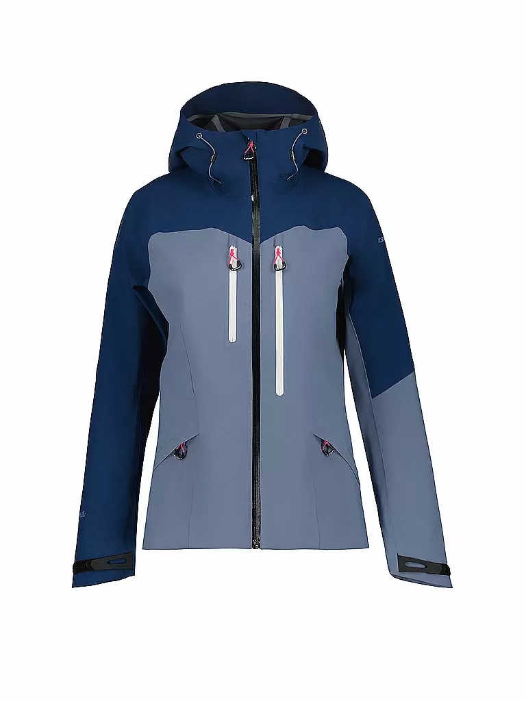 ICEPEAK | Damen Tourenjacke Datteln Hoodie | hellblau