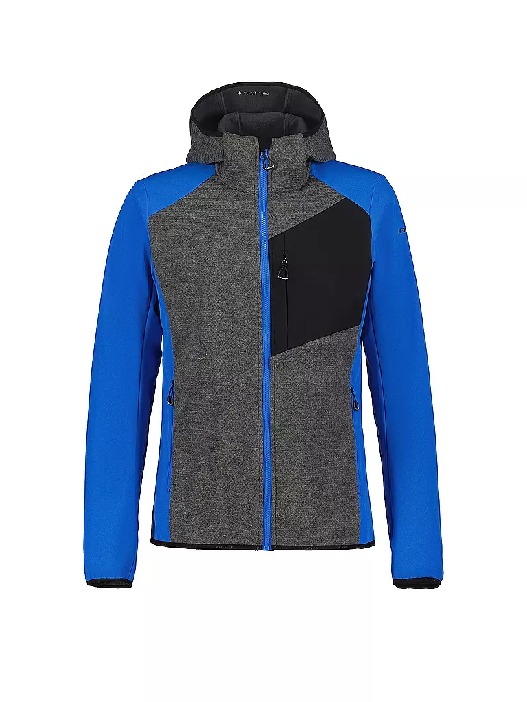 ICEPEAK | Herren Touren Fleecejacke Danfort Hoodie | blau