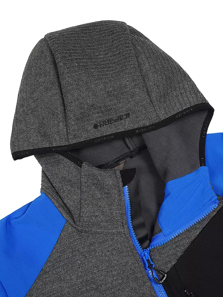 ICEPEAK | Herren Touren Fleecejacke Danfort Hoodie | blau