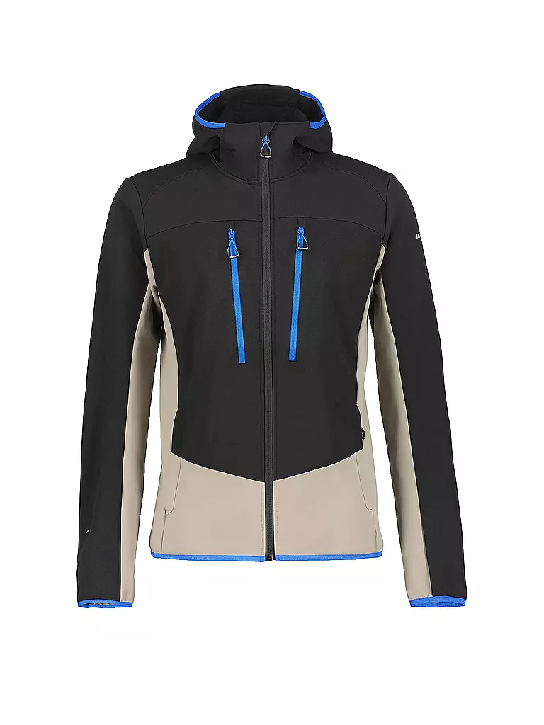 ICEPEAK | Herren Tourensoftshelljacke DURHAM | schwarz