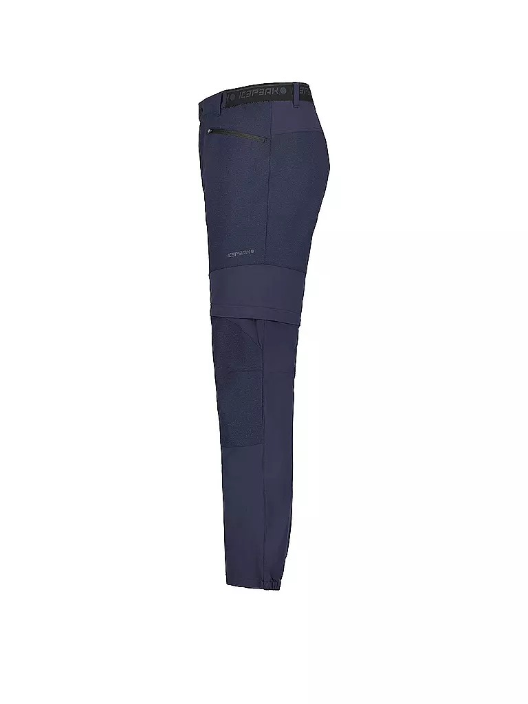 ICEPEAK | Herren Wanderhose Braham ZipOff | dunkelblau