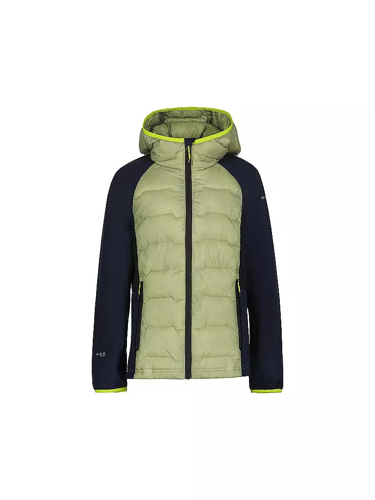 ICEPEAK | Kinder Fleecejacke Know JR Hoodie | olive