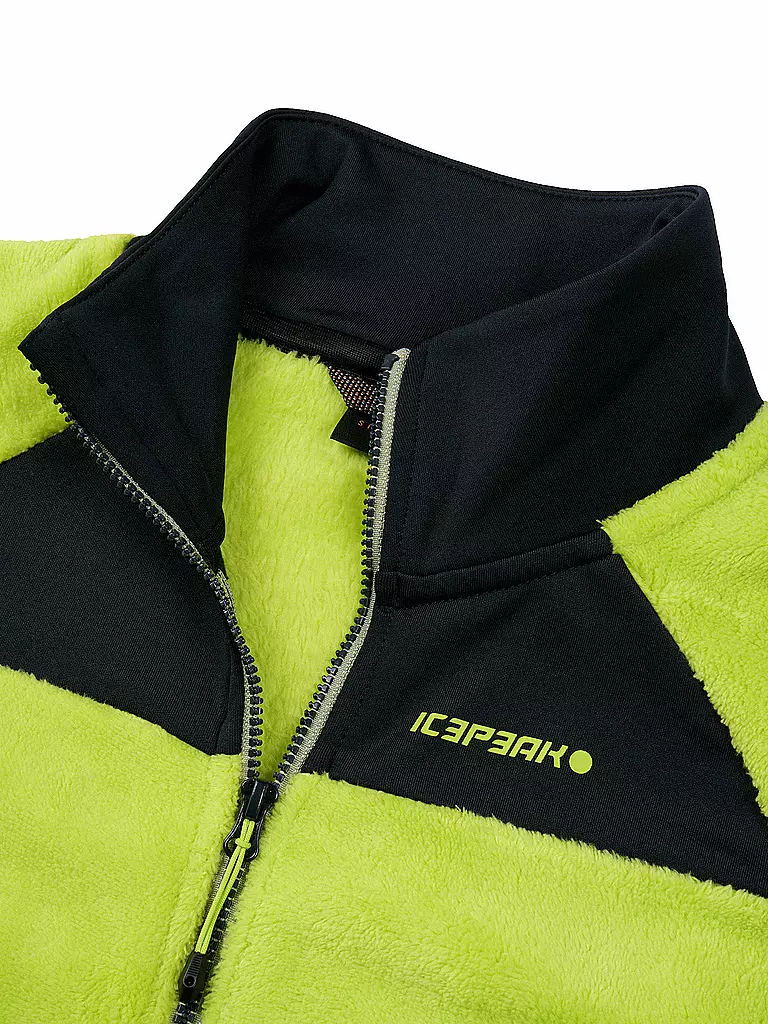 ICEPEAK | Kinder Fleecejacke Krempe | gelb