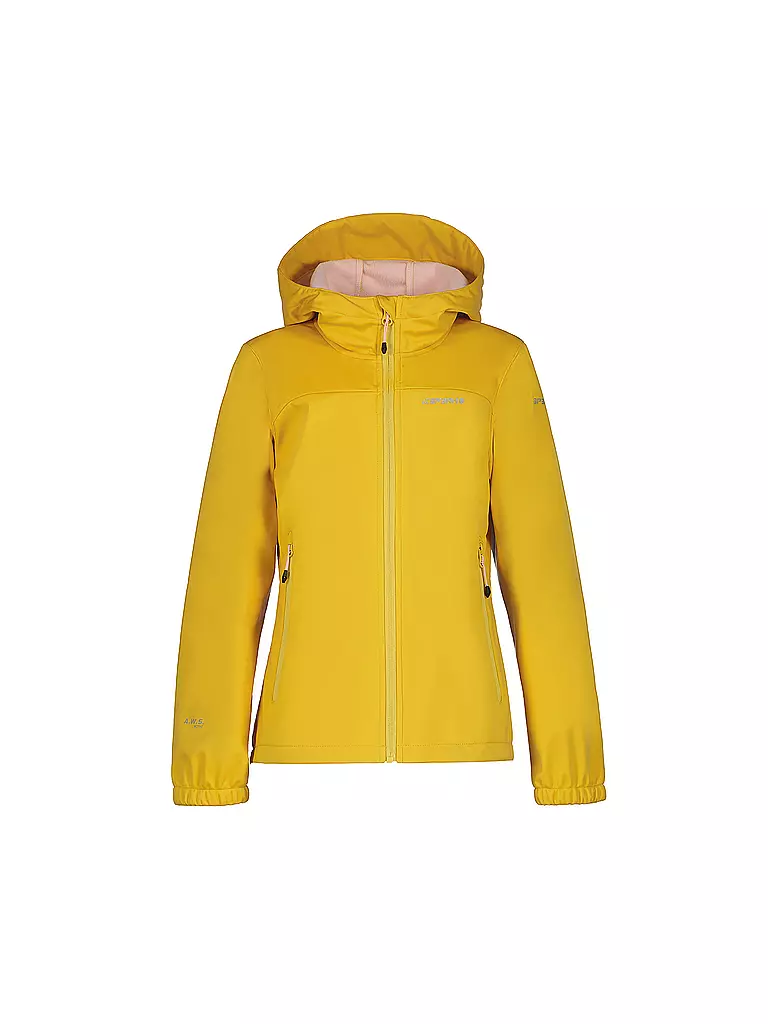 ICEPEAK | Mädchen Softshelljacke Kleve JR Hoodie | senf