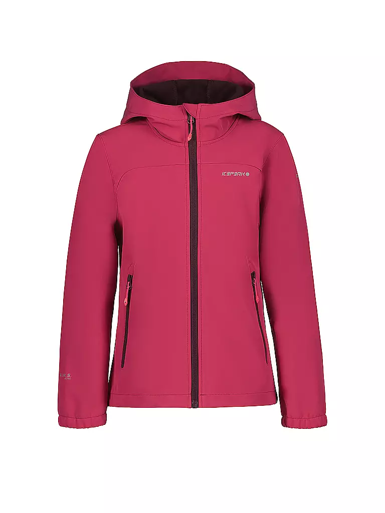 ICEPEAK | Mädchen Softshelljacke Kleve JR Hoodie | beere