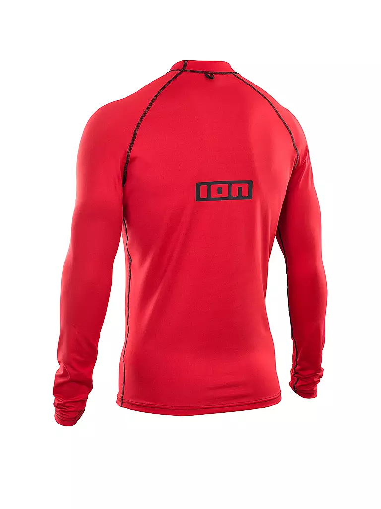 ION | Herren Shirt Rashguard Promo | rot