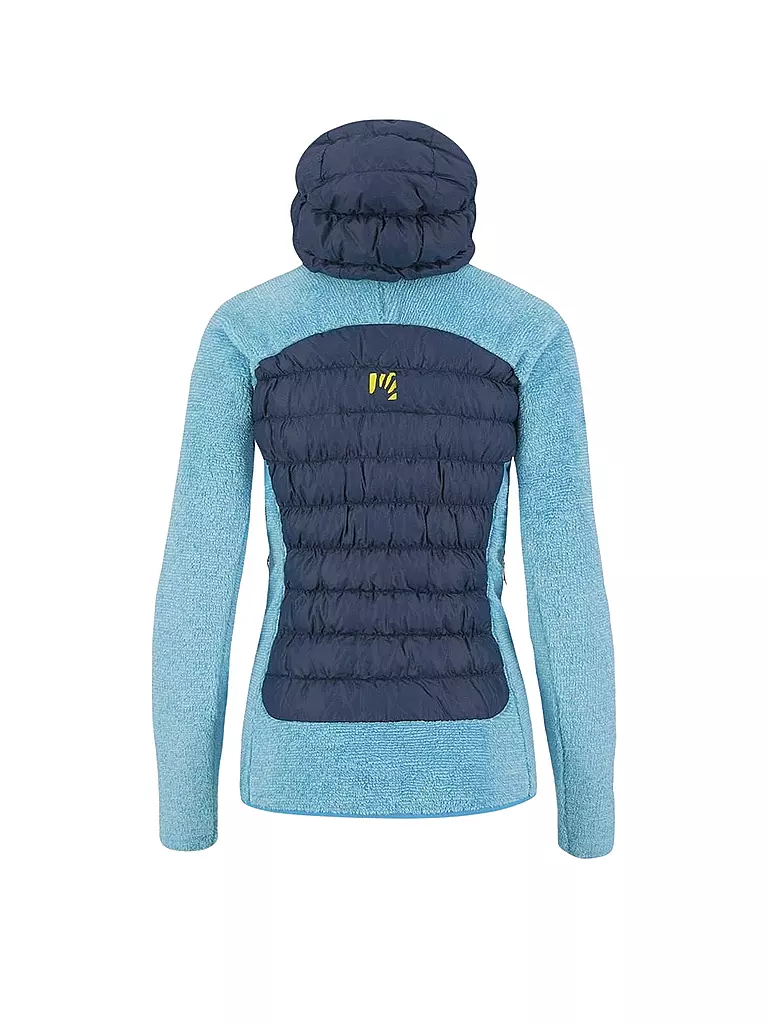 KARPOS | Damen Iso Hybridjacke Marmarole Hoodie | dunkelblau